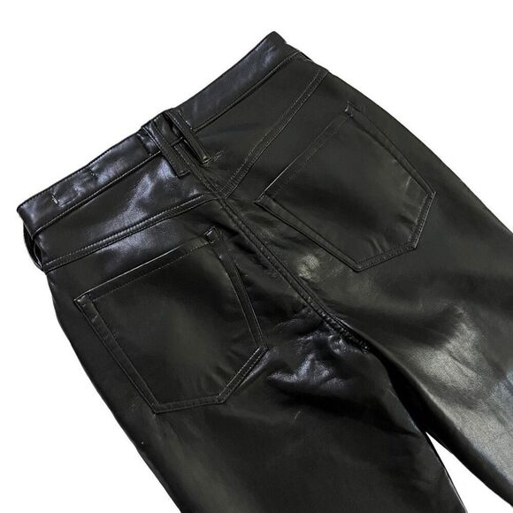 FRAME Le High Tight Straight in Noir - Picture 9 of 10